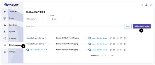 1 Global Mappings