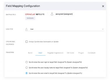 Fields Mapping Configuration