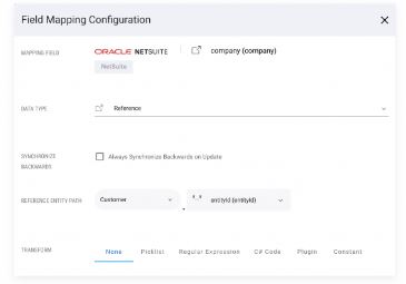 Fields Mapping Configuration 1