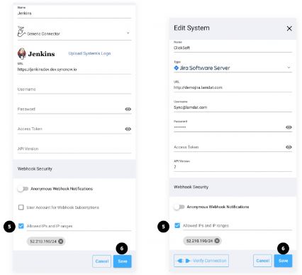 Webhook Security Configuration