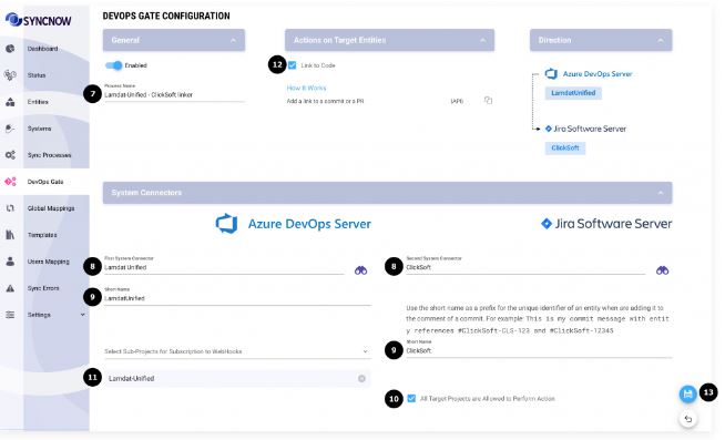 DevOps Gate Configuration