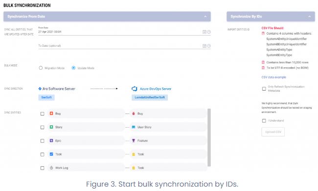 Bulk Synchronization