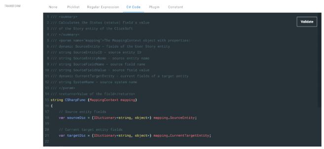 Script Transform
