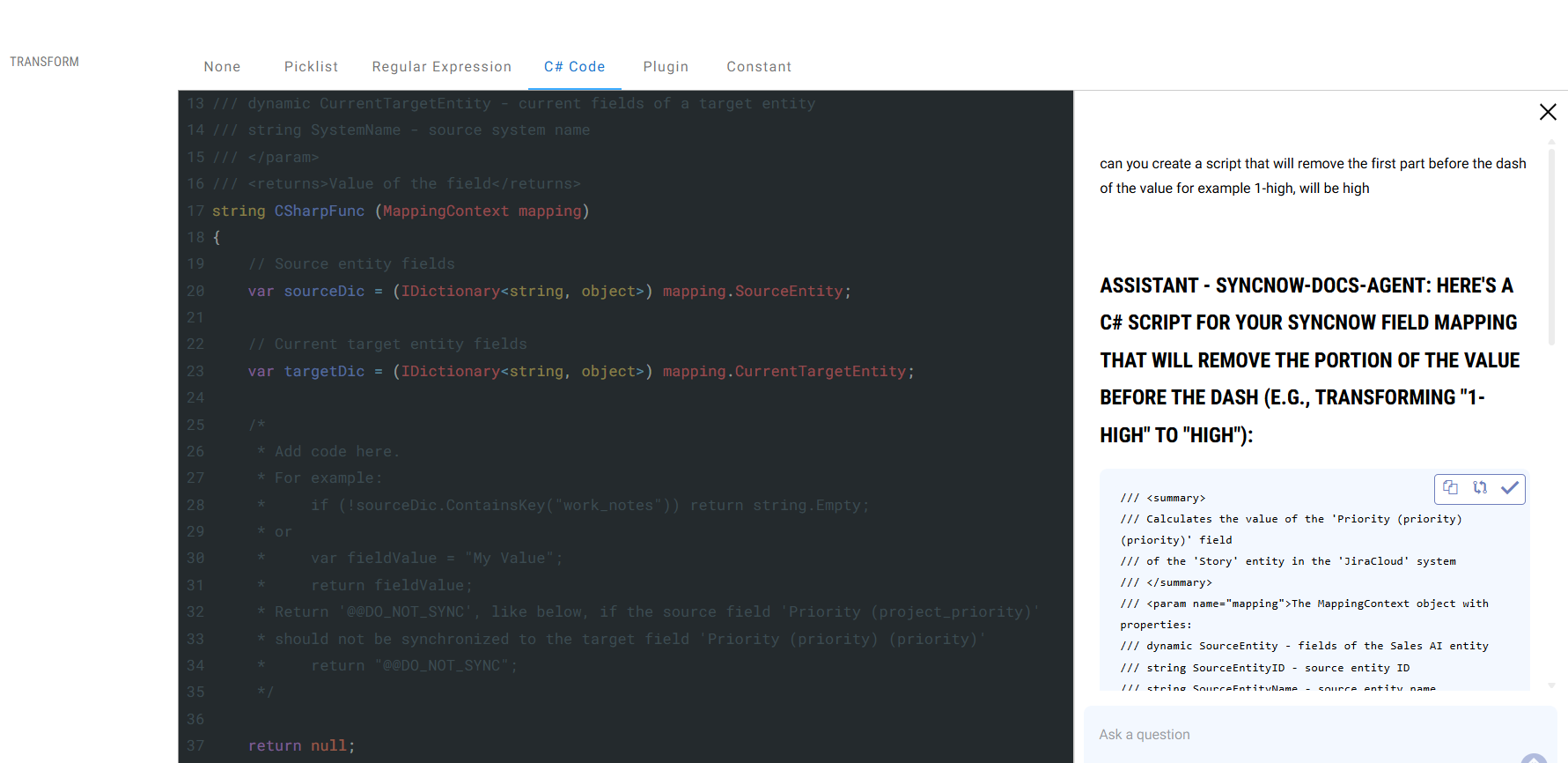 AI Script Chat